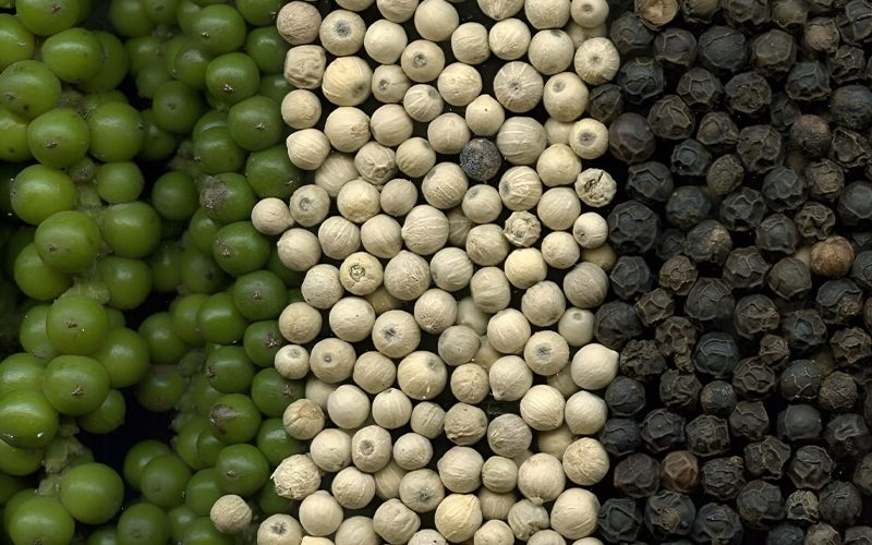 Các loại hạt tiêu xuất khẩu