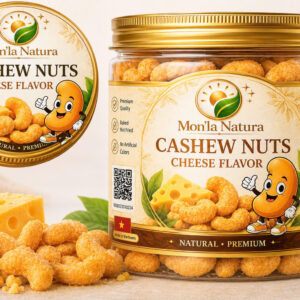 Hạt điều Vị Phô Mai – Net Weight: 440gr 15.52 O.Z (Gross Weight: 500gr)